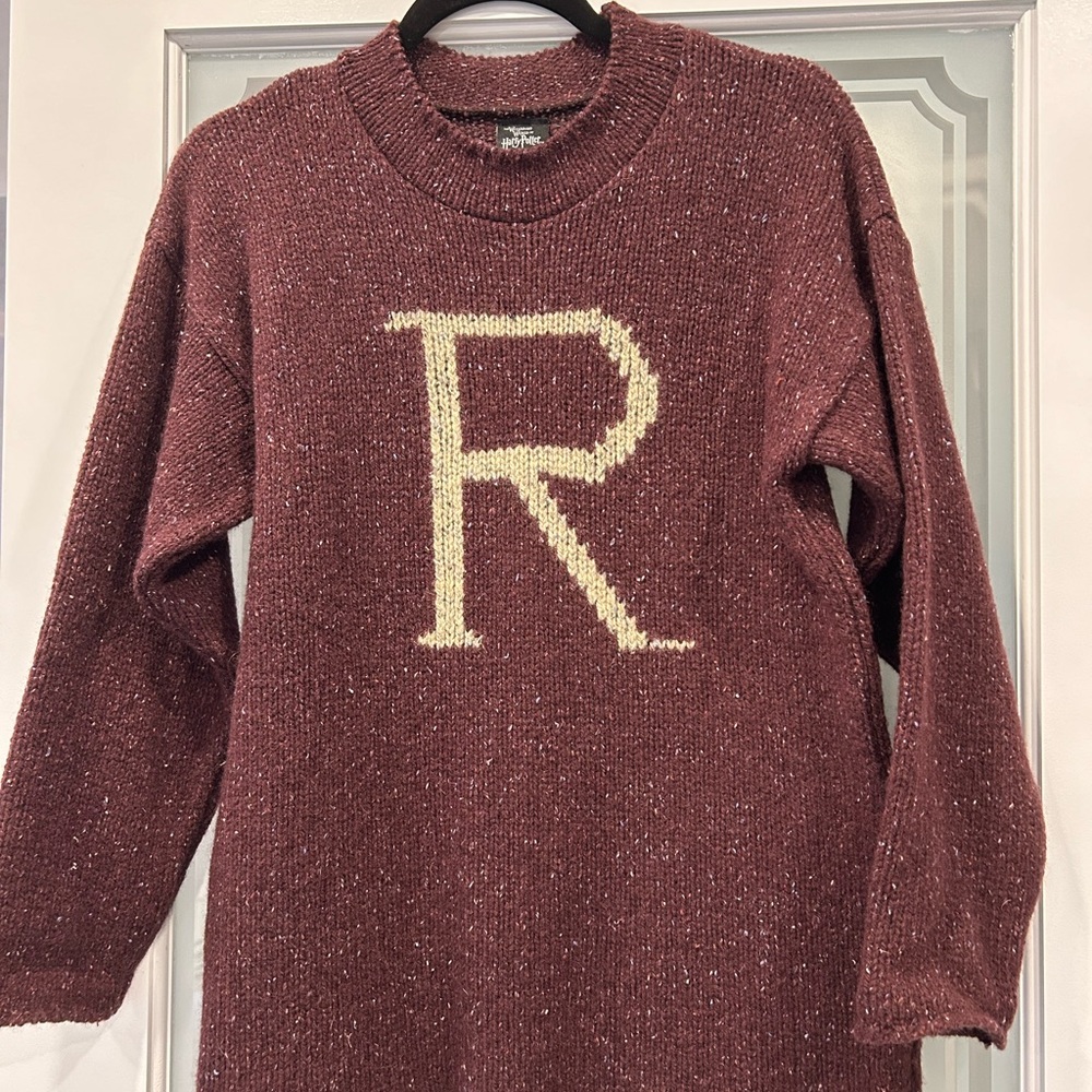 Official wool Ron Weasley Christmas sweater made in Scotland (small)
